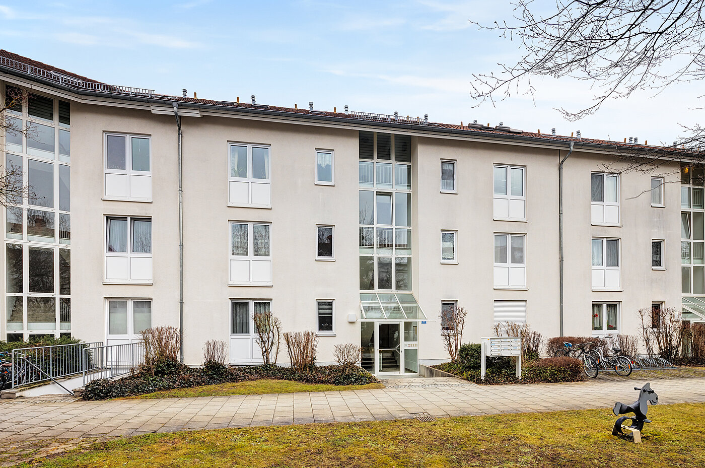 Apartamento de 2 habitaciones | Poing | 70373 | Außenansicht