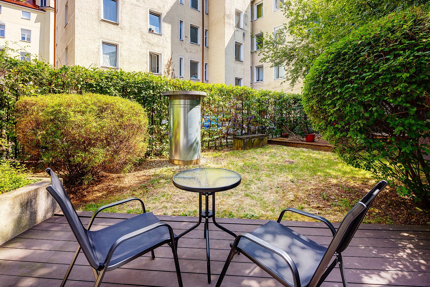 Apartamento de 2 habitaciones | München-Au | 70108 | Blick in den Hof
