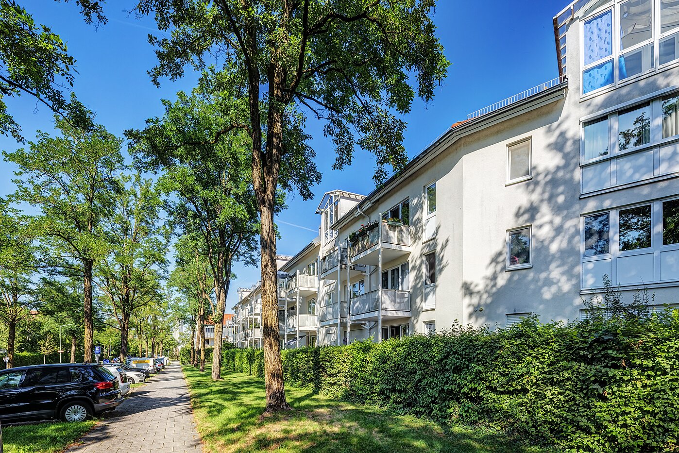 Apartamento de 2 habitaciones | Poing | 70373 | Außenansicht