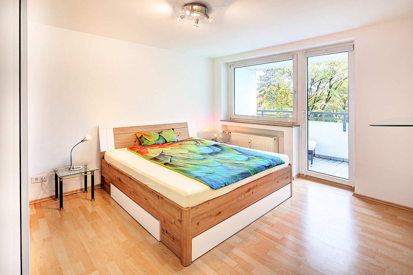 Apartamento de 2 habitaciones | München-Perlach | 70300 | Schlafzimmer