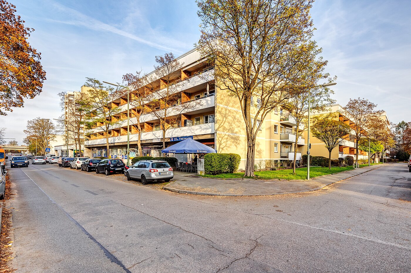 Apartamento de 2 habitaciones | München-Freimann | 70158 | Ansicht von der Straße