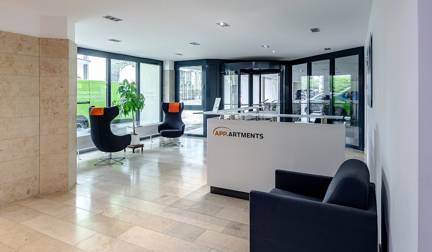 Apartamento de 1 habitación | München-Bogenhausen | 1807ML5 | Empfangsbereich mit Concierge