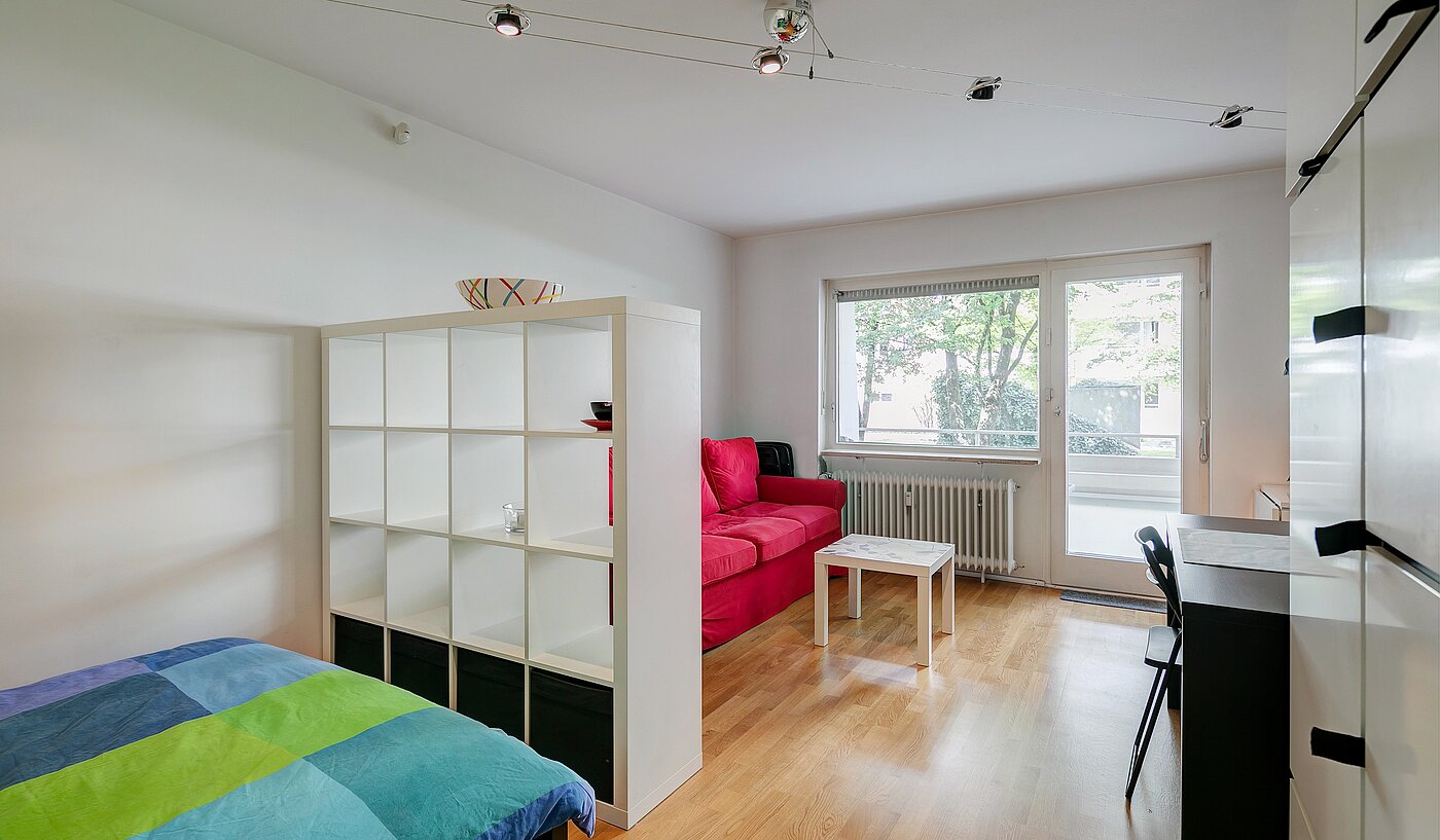 Piso en planta baja de 1 habitación | München-Nymphenburg | 2203ML1