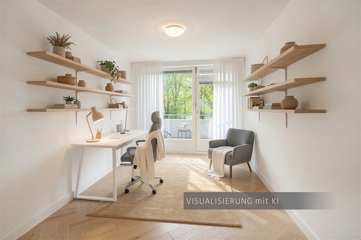 Apartamento de 3.5 habitaciones | München-Bogenhausen | 703052 | Visualisierung mit KI