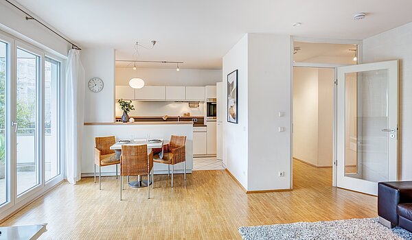 Apartamento de 3 habitaciones | München-Neuhausen | 70489 | Blick zur Diele