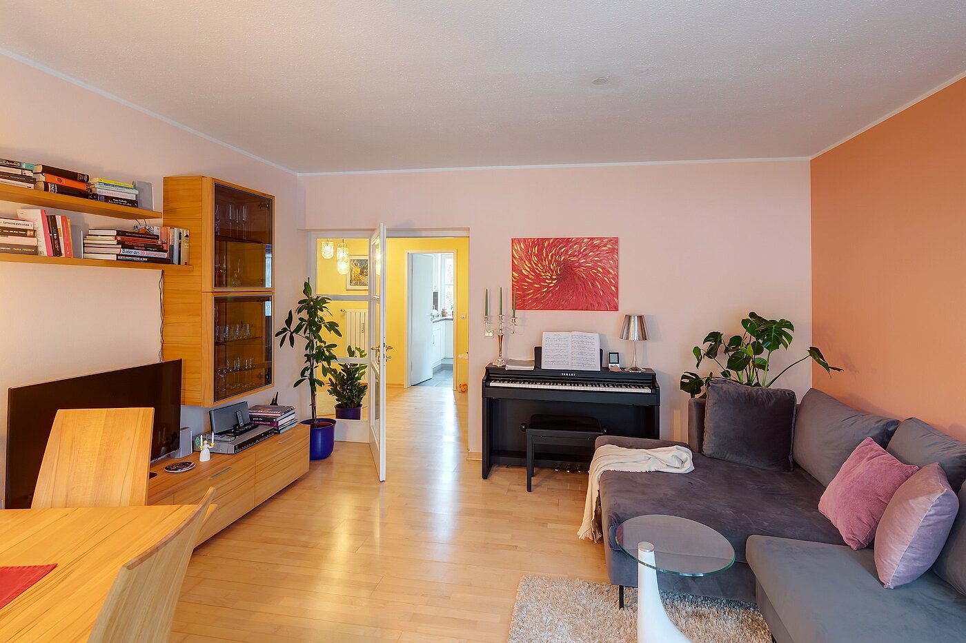 Apartamento de 3 habitaciones | München-Harlaching | 2103ML3 | Großzügiges Wohnzimmer...