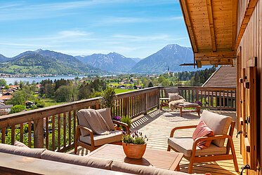 Villa rural con fantásticas vistas panorámicas sobre el lago Tegernsee