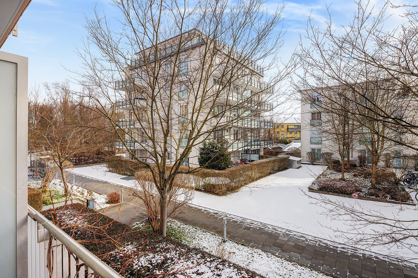 Apartamento de 2 habitaciones | München-Bogenhausen | 70396 | Blick vom Balkon...