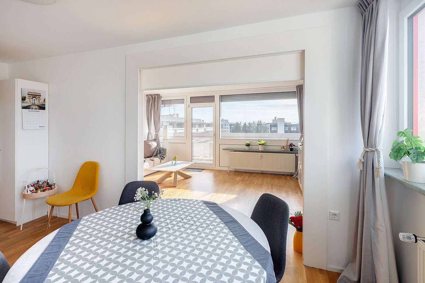 Apartamento de 3 habitaciones | München-Schwabing | 70318 | ...Wohnbereich offen...