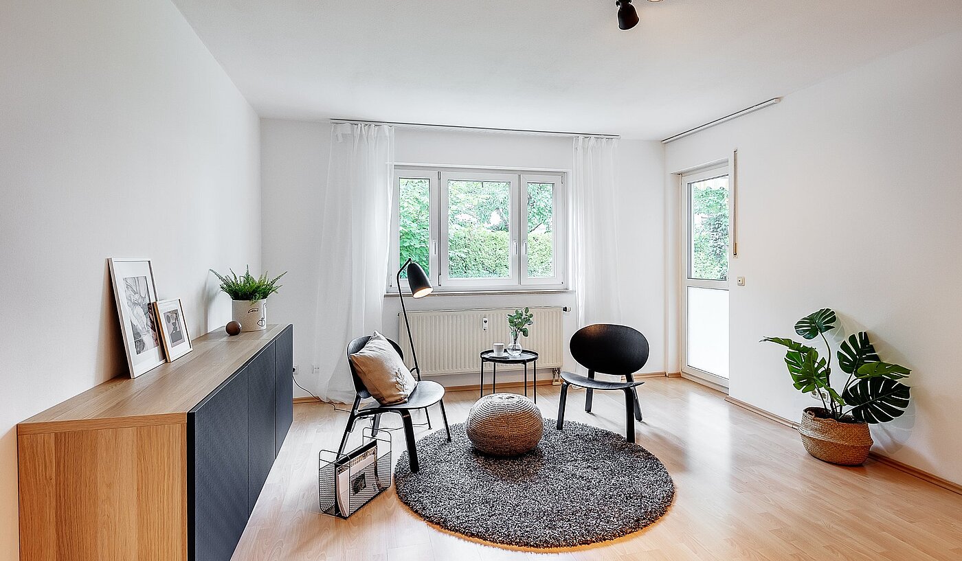 Apartamento de 3 habitaciones | München-Hasenbergl | 2105ML10 | Wohnzimmer