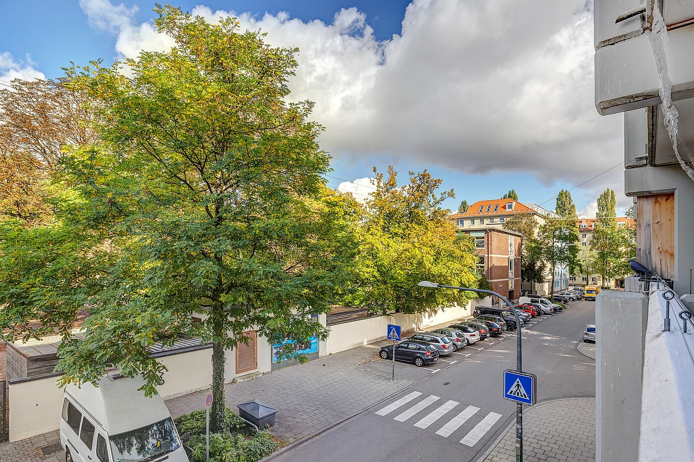 Apartamento de 1 habitación | München-Maxvorstadt | 700022 | Blick vom Balkon