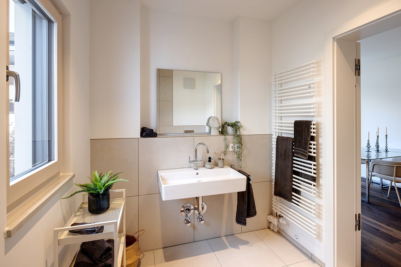 Piso con terraza  de 2 habitaciones | München-Harlaching | 70372 | Tageslichtbad