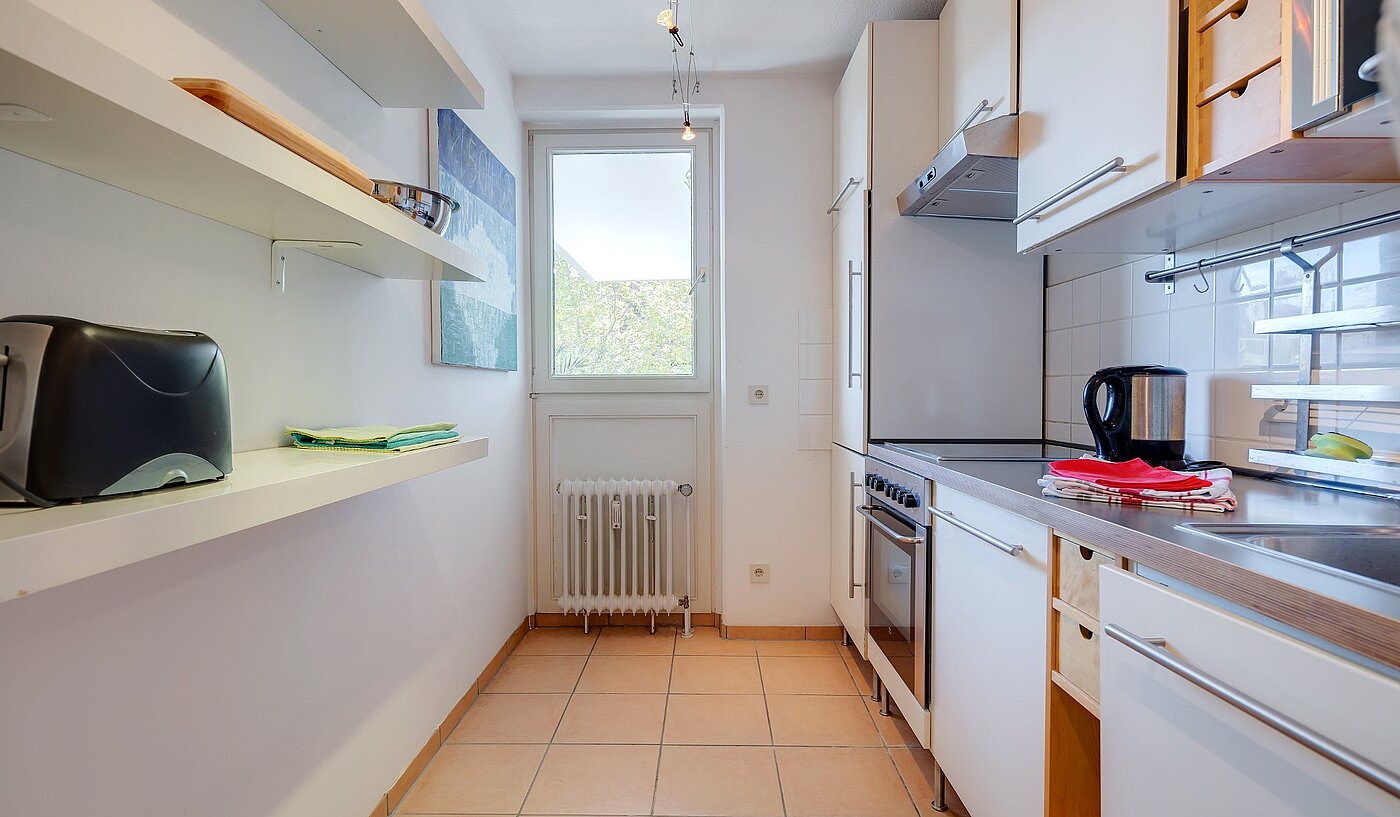 Apartamento de 2 habitaciones | München-Maxvorstadt | 2105ML2 | Küche mit Fenster