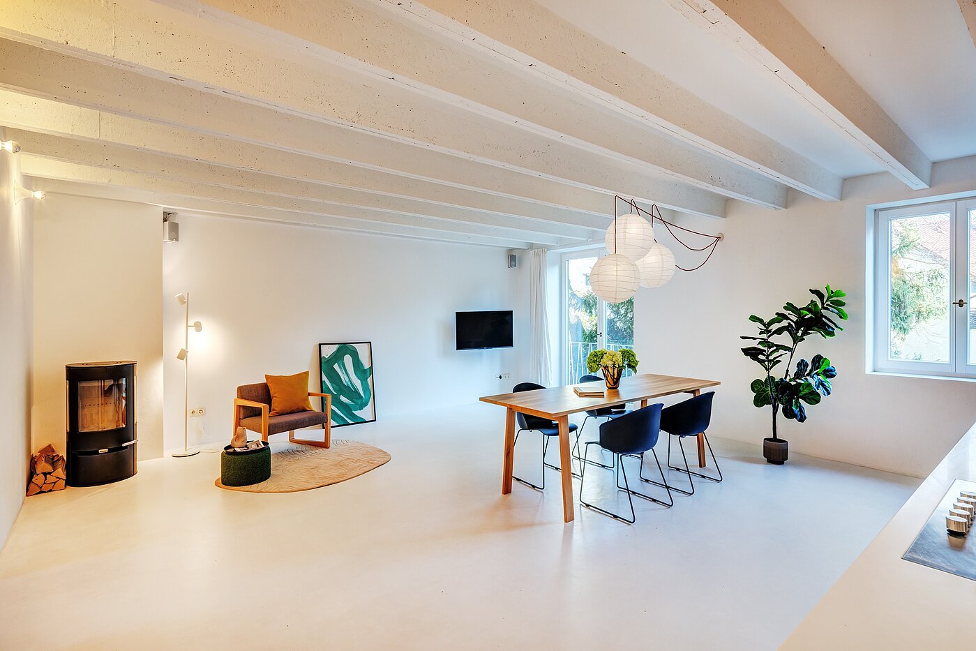 Apartamento de 2.5 habitaciones | München-Au | 703111 | Wohn- und Essbereich