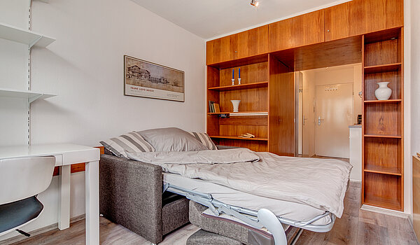 Apartment de 1 habitación | München-Maxvorstadt | 70448 | Schlafcouch