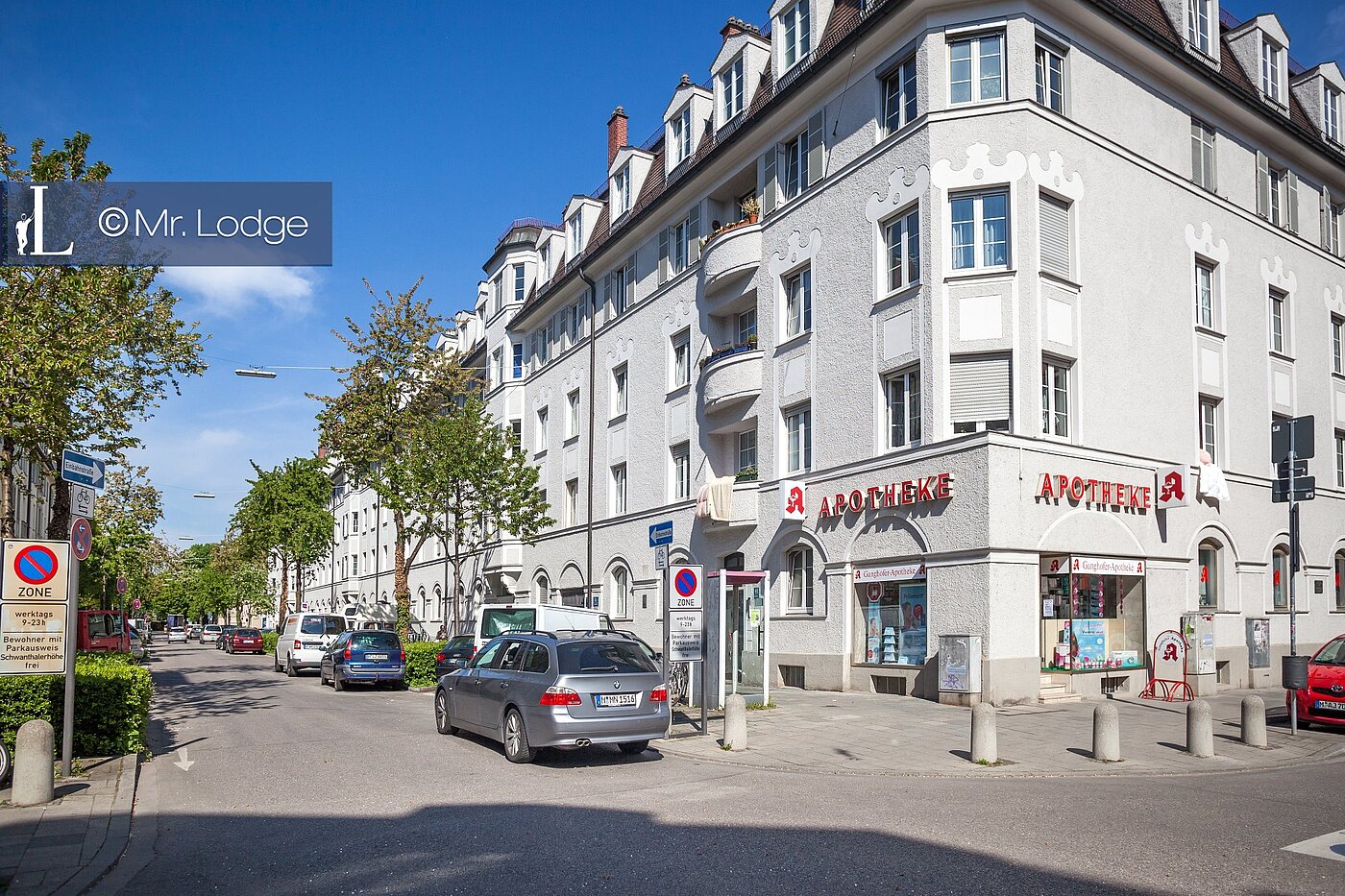 Apartamento de 2 habitaciones | München-Schwanthalerhöhe | 1702ML2 | Apotheke gegenüber