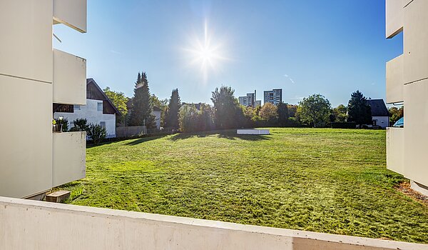 Apartment de 2 habitaciones | München-Feldmoching | 70466 | ... mit Blick ins Grüne