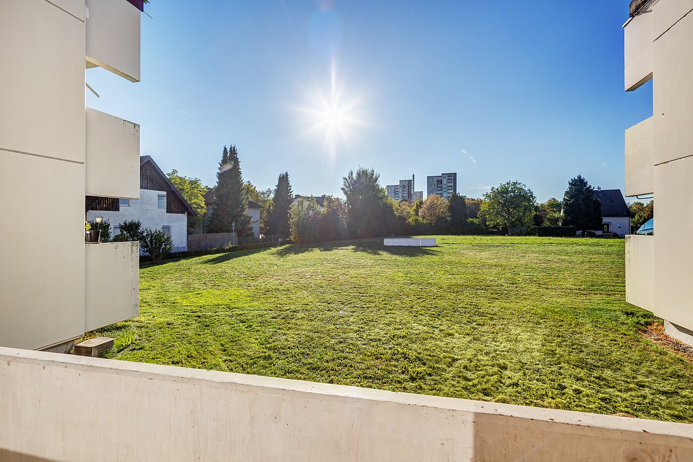 Apartment de 2 habitaciones | München-Feldmoching | 70466 | ... mit Blick ins Grüne
