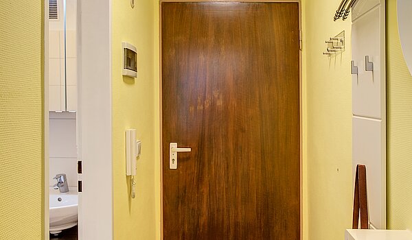 Apartment de 1 habitación | München-Ludwigsvorstadt | 70469 | Diele mit Abstellmöglichkeiten