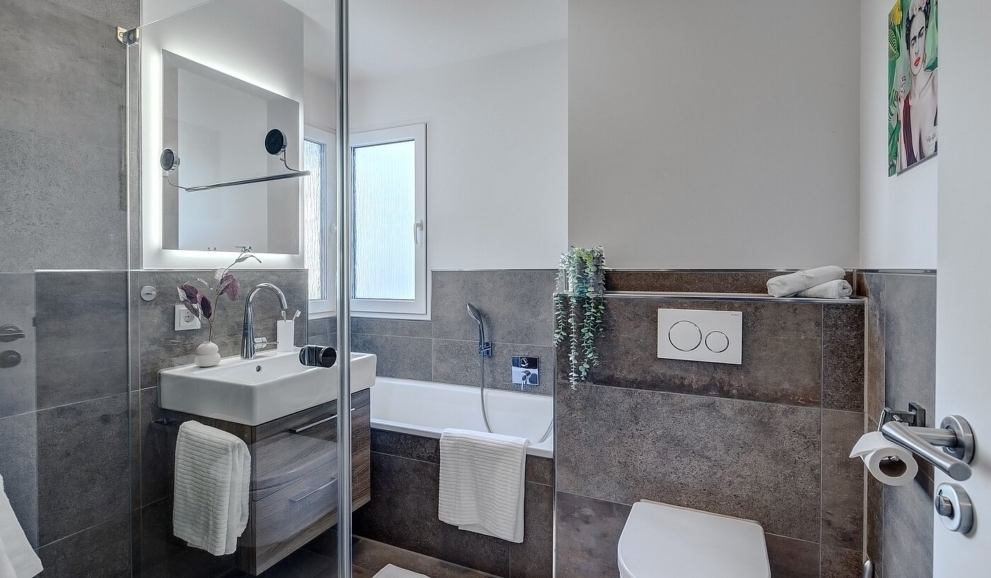 Apartamento de 4 habitaciones | Ismaning | 700081 | Stilvolles Badezimmer