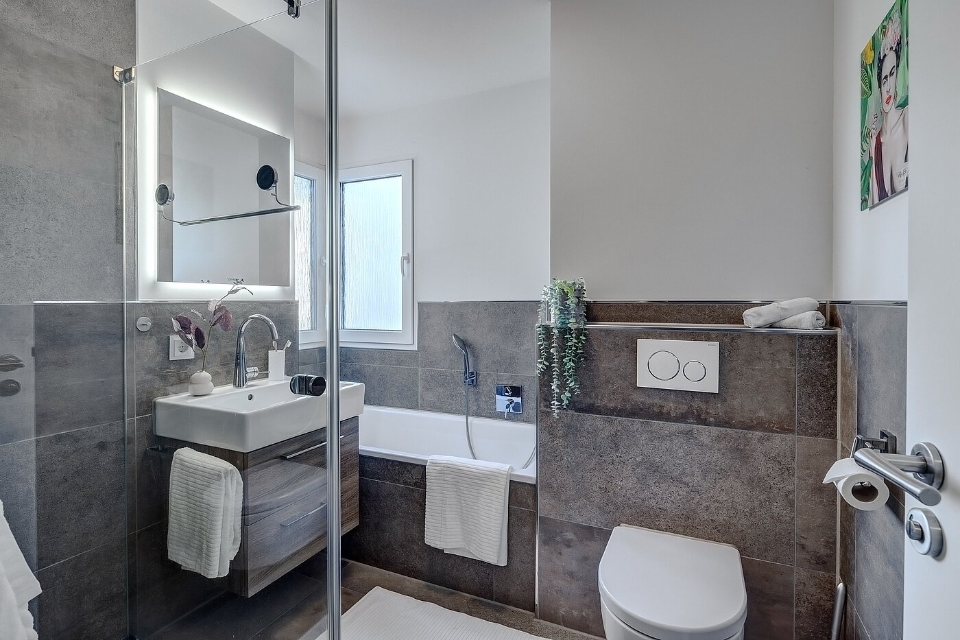 Apartamento de 4 habitaciones | Ismaning | 700081 | Stilvolles Badezimmer