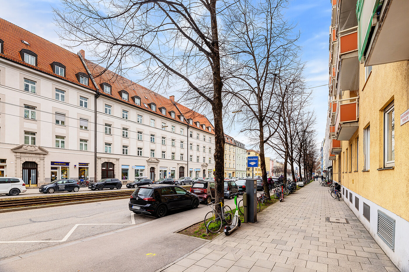 Piso en planta baja de 2 habitaciones | München-Schwabing | 70394 | Straße