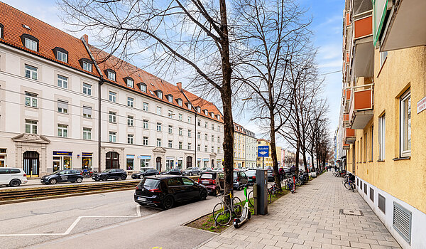 Piso en planta baja de 2 habitaciones | München-Schwabing | 70394 | Straße