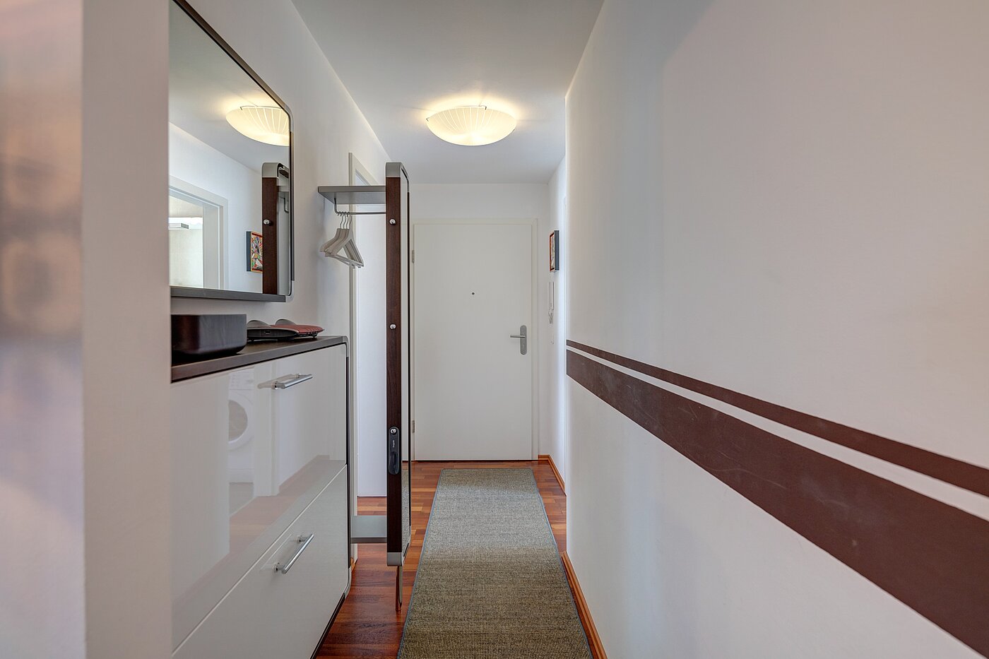 Piso dúplex  de 2.5 habitaciones | München-Ludwigsvorstadt | 2111ML5 | Flur mit Blick zum Eingangsbereich