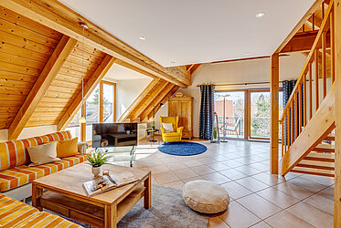 Trudering: Ático dúplex de 3,5 habitaciones con una distribución perfecta y balcón - disponible