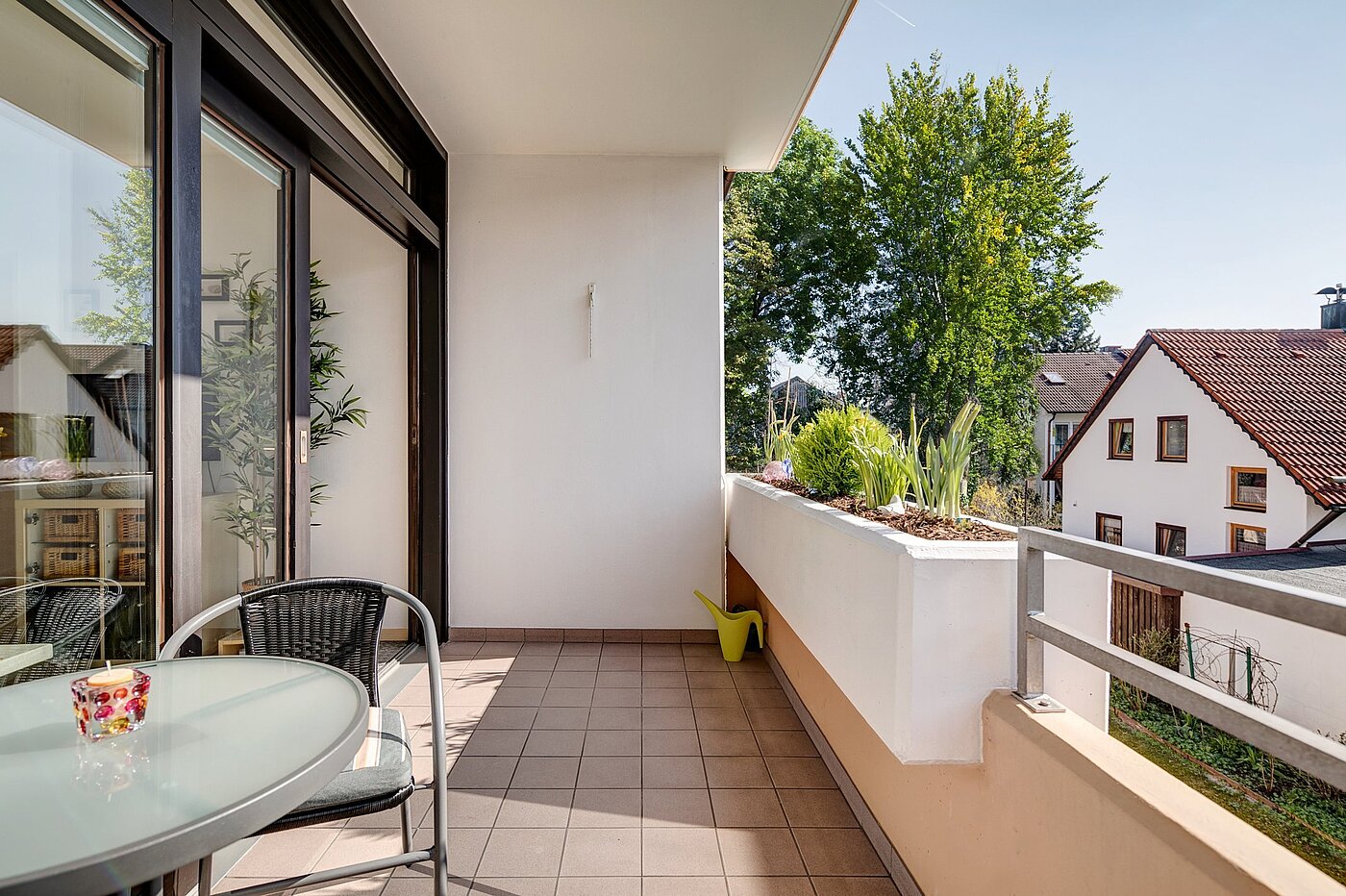 Apartamento de 2 habitaciones | Eching | 1810ML2 | Süd-Loggia mit...