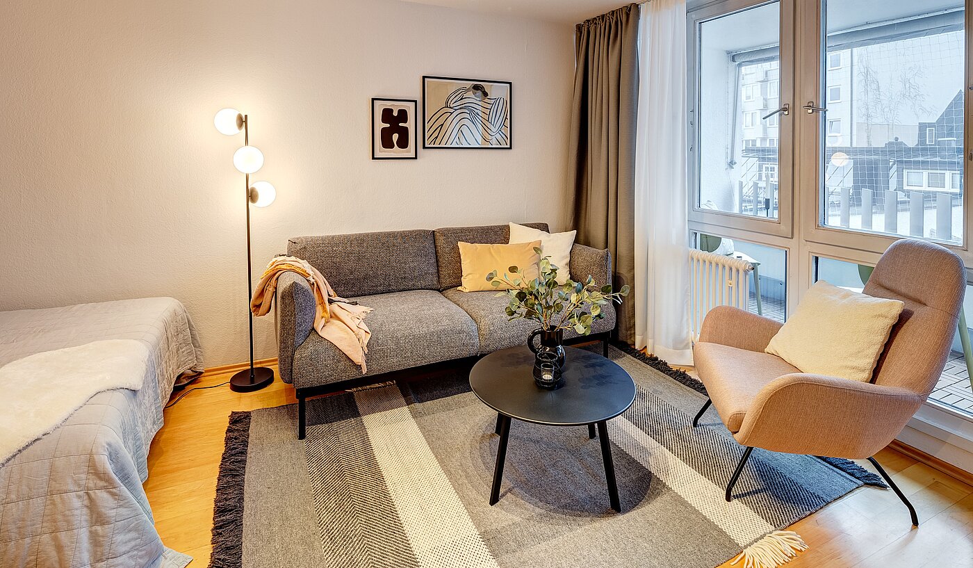 Apartamento de 1 habitación | München-Maxvorstadt | 70132 | Gemütliches Wohnen und...