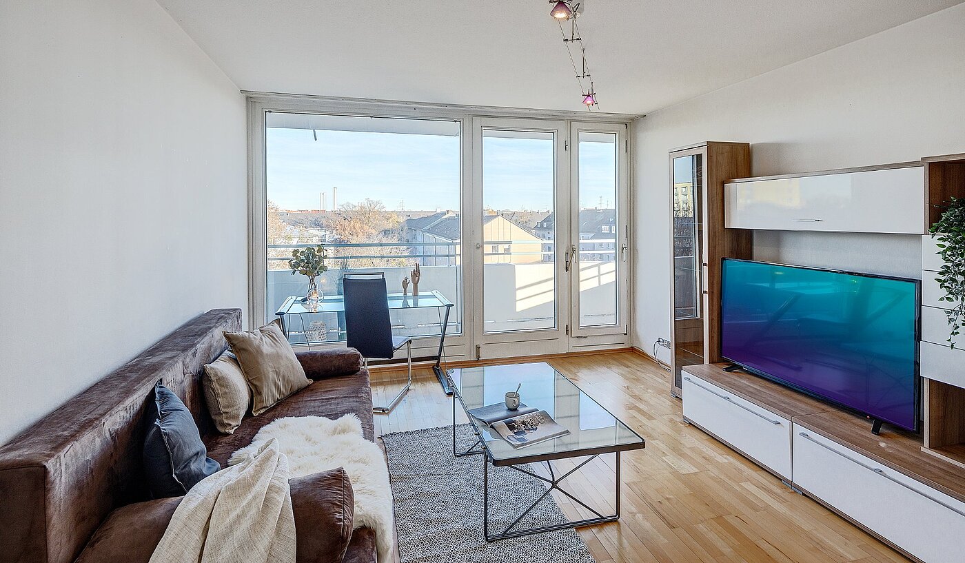 Apartamento de 2 habitaciones | München-Sendling-Westpark | 2010ML9 | Helles Wohnzimmer...