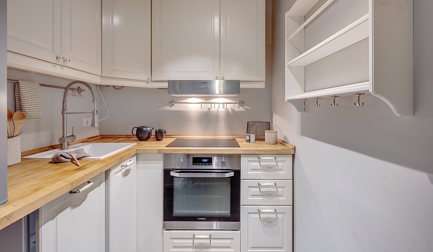 Entresuelo  de 2 habitaciones | München-Lehel | 2012ML1 | Helle Einbauküche