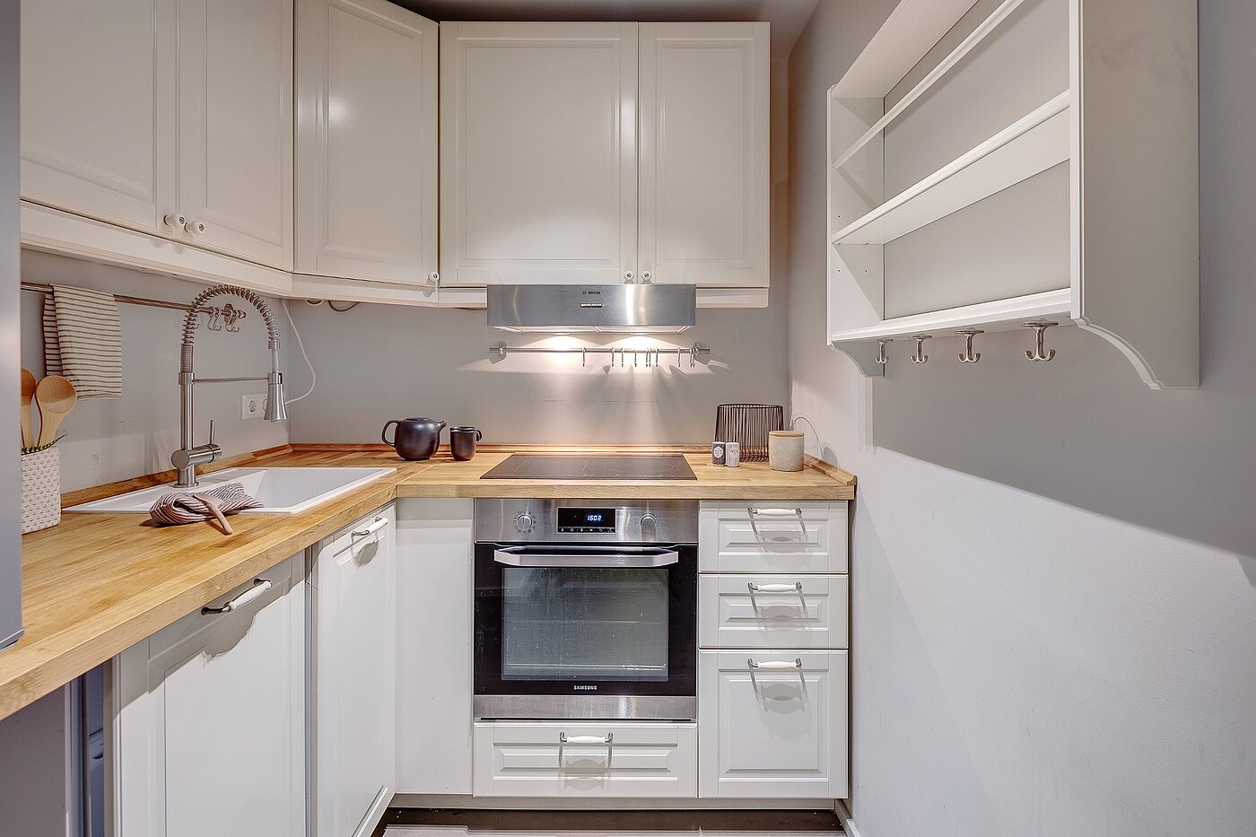 Entresuelo  de 2 habitaciones | München-Lehel | 2012ML1 | Helle Einbauküche