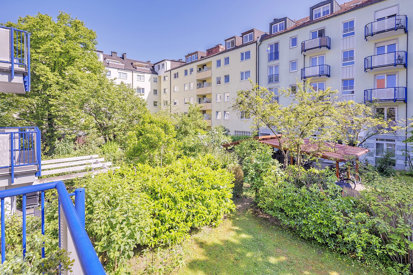 Apartamento de 2 habitaciones | München-Laim | 70226 | Ausblick ins Grüne