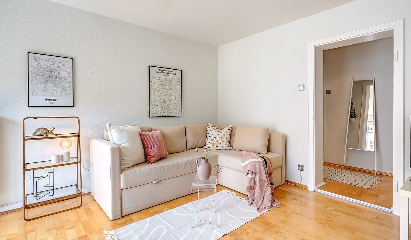 Apartamento de 1.5 habitaciones | München-Schwabing | 70014 | Wohnen und...