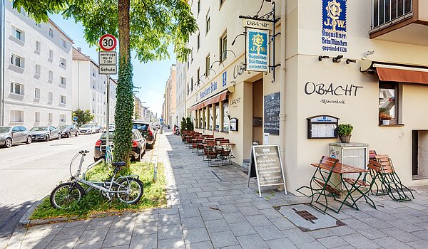 Apartamento de 1 habitación | München-Maxvorstadt | 700022 | Restaurants/Bars/Cafés in der Nähe