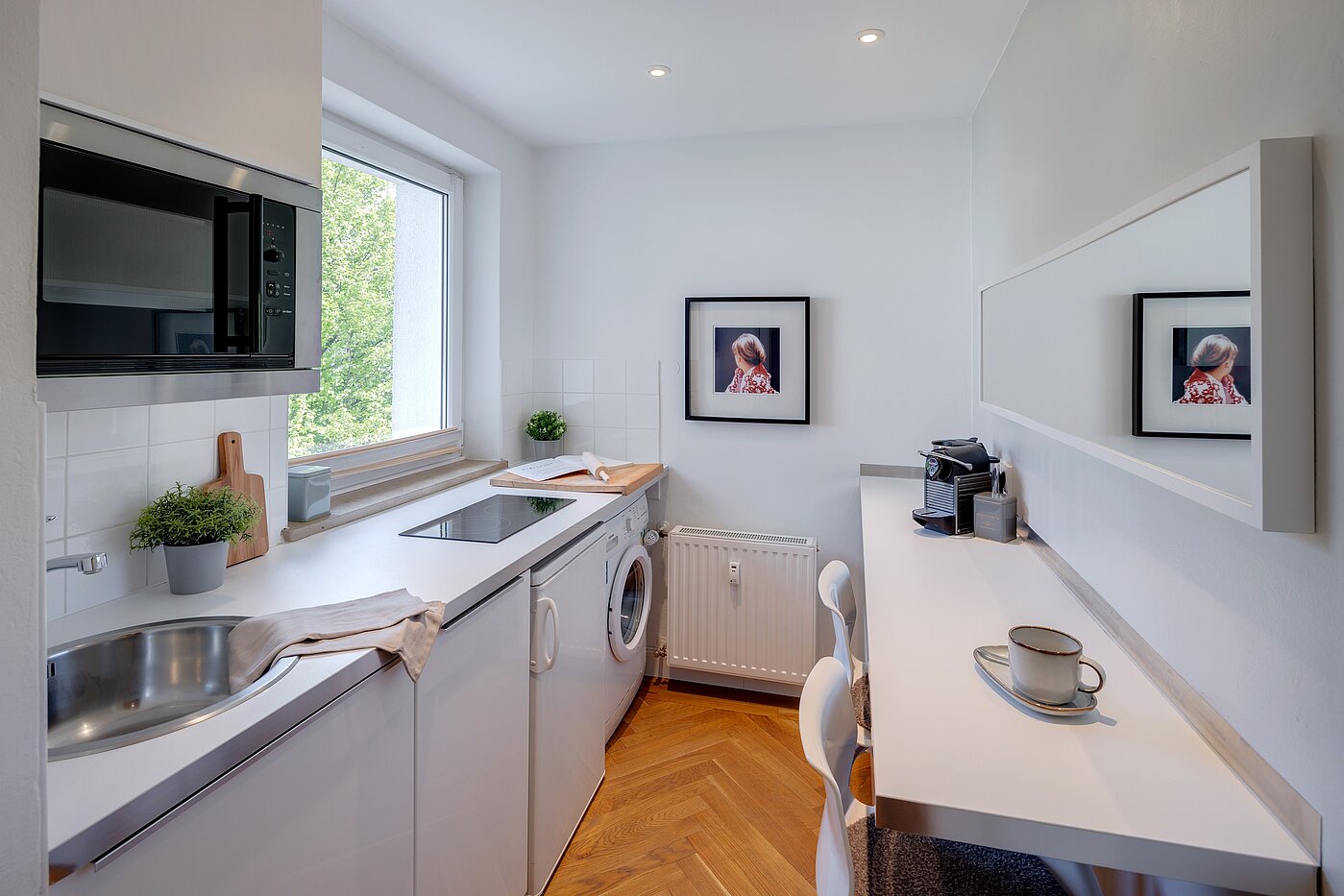 Apartamento de 2 habitaciones | München-Thalkirchen | 2204ML5 | Küche mit Esstheke...