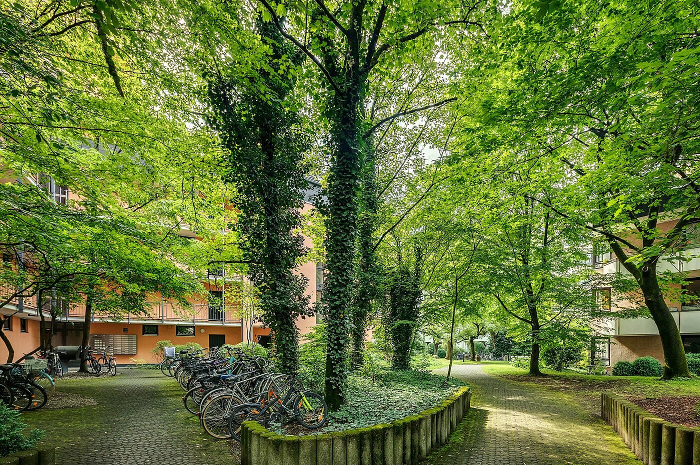 Apartamento de 1 habitación | München-Haidhausen | 2102ML4 | Zugang zum Haus im Sommer