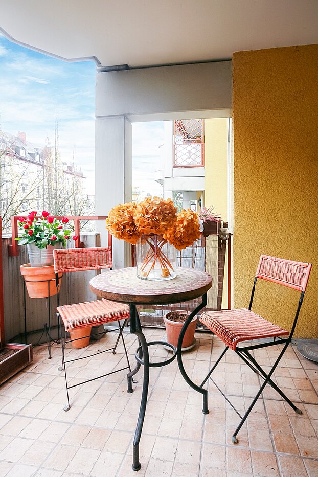 Apartamento de 3 habitaciones | München-Au | 2003ML17 | große Loggia Richtung Südost