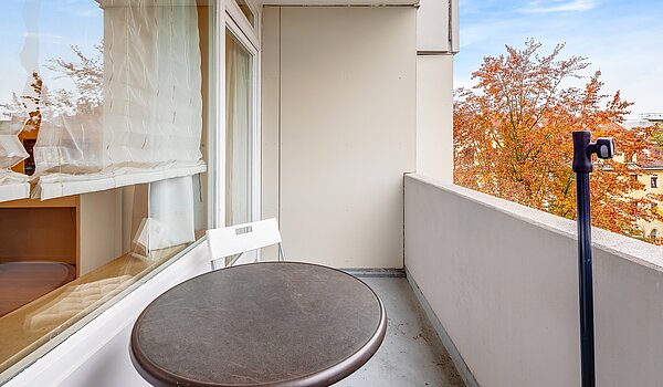 Apartamento de 1 habitación | München-Schwabing | 70475 | ...Südwestbalkon
