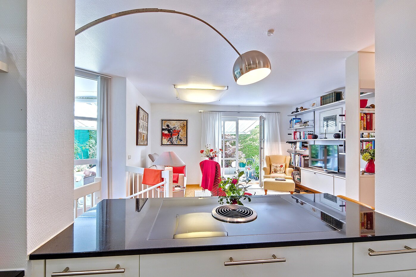 Piso en planta baja de 2 habitaciones | München-Obermenzing | 70280 | Kochinsel mit BORA-Abzug