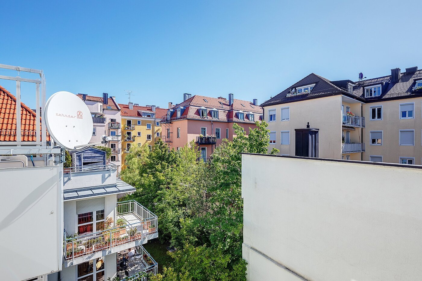 Apartamento de 1 habitación | München-Neuhausen | 2010ML6 | ...mit Blick über Neuhausen