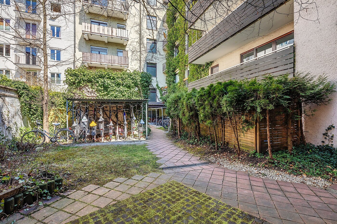 Apartamento de 2 habitaciones | München-Untergiesing | 2003ML12 | ...mit Fahrradabstellflächen