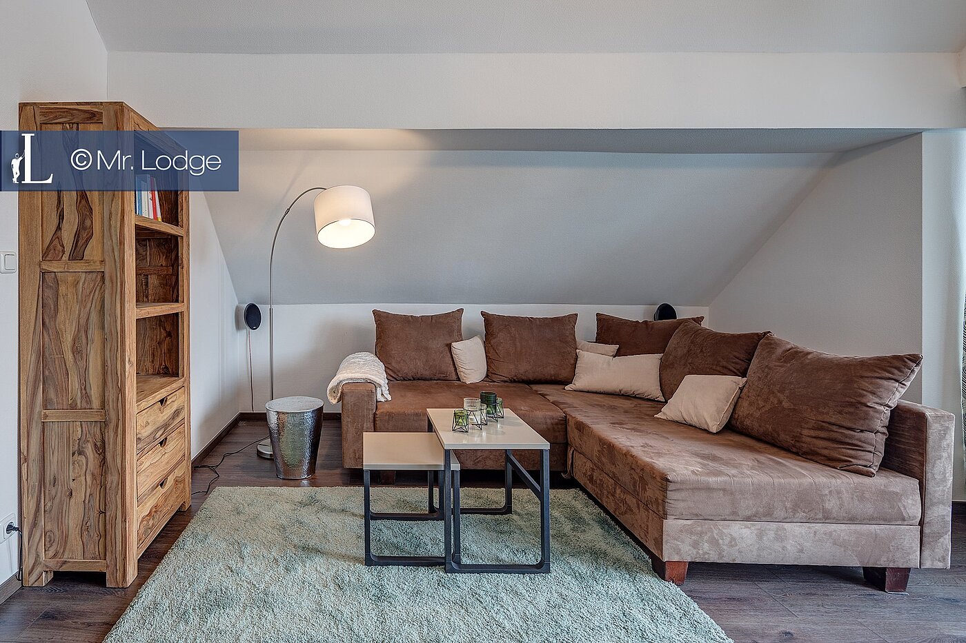 Piso ático de 3 habitaciones | München-Hasenbergl | 1803D9 | Gemütliche Sitzecke