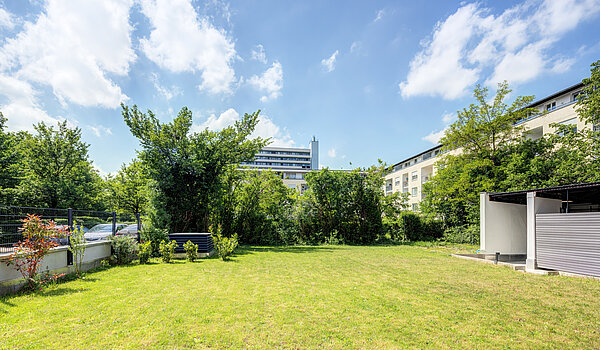 Apartamento de 2 habitaciones | München-Sendling-Westpark | 70413 | Gemeinsamer Garten