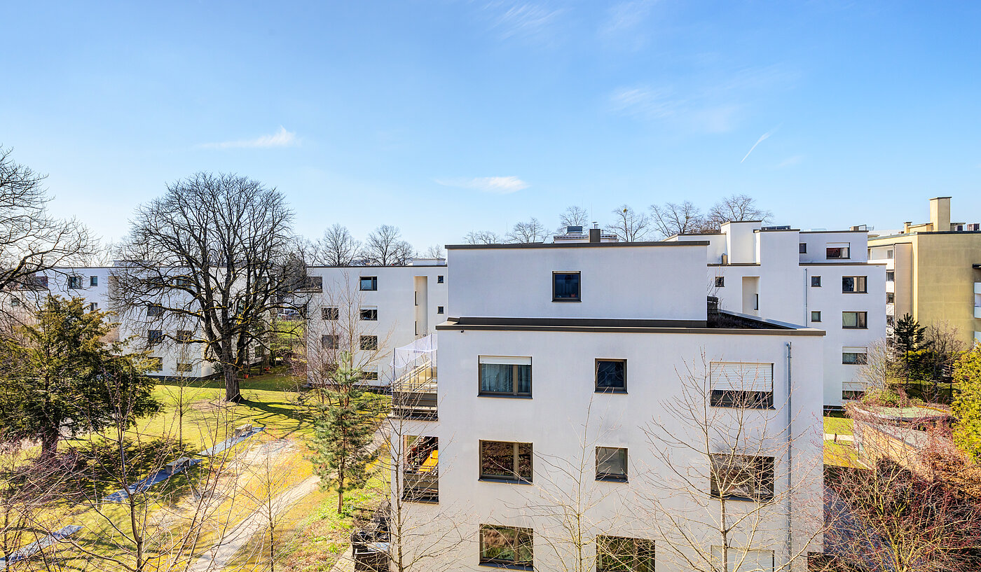 Apartment de 1 habitación | München-Ramersdorf | 70415 | Blick vom Balkon