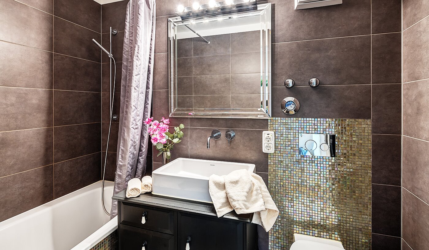 Apartamento de 1.5 habitaciones | München-Bogenhausen | 2203ML2 | ... mit Badewanne