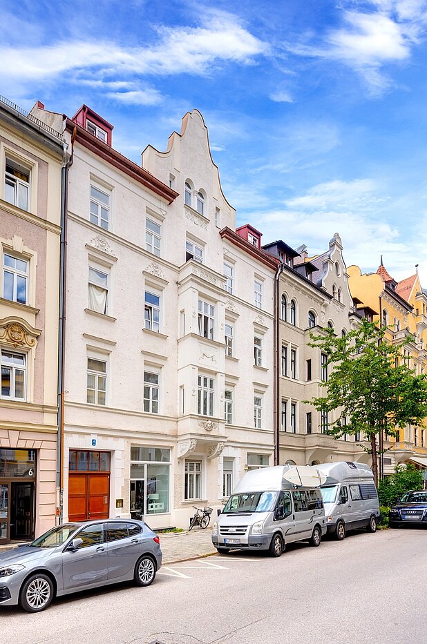 Piso ático de 1 habitación | München-Sendling | 700402 | Vordergebäude unter Denkmalschutz