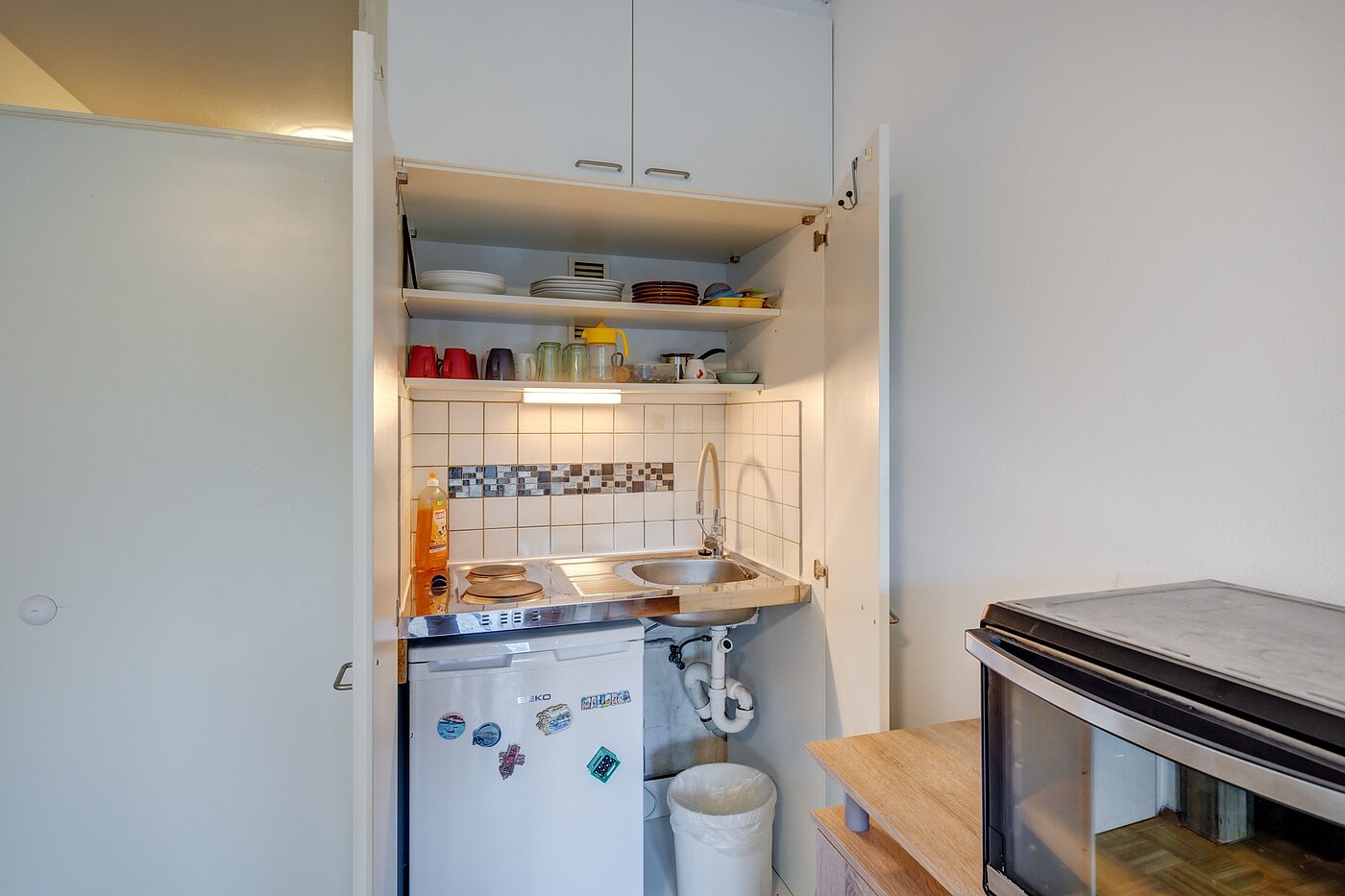 Apartamento de 1 habitación | München-Bogenhausen | 70264 | kleine Küchenzeile